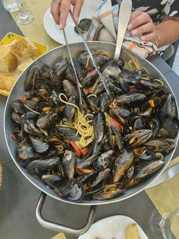 Spaghetti con cozze