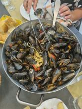 Spaghetti con cozze